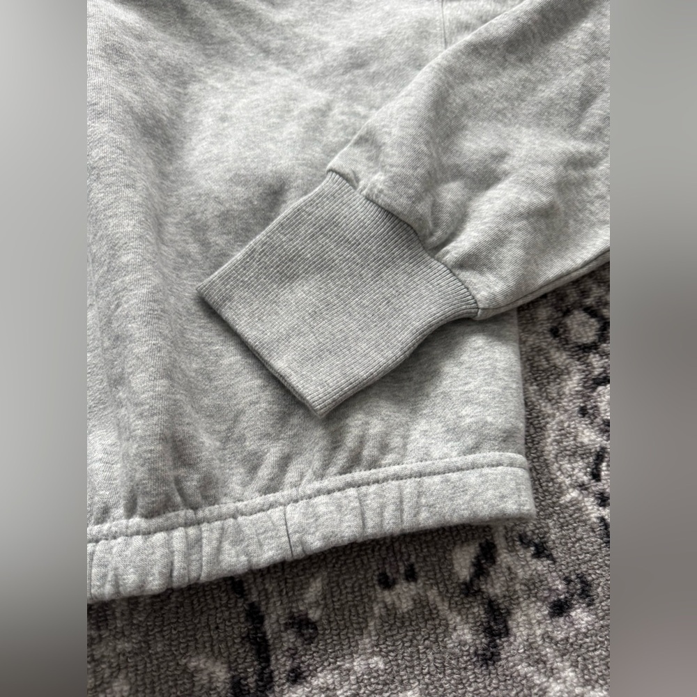 JoyLab Women's Fleece Cropped Crewneck Pullover Sweatshirt Gray in Medium New - Picture 3 of 14